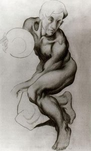 Male Nude — Thomas Hart Benton