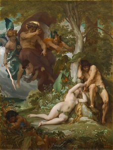 Verlorenes Paradies (auch bekannt als Der Ausstoß von Adam und Eva aus dem Garten des Paradieses)