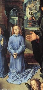 The Adoration Of The Shepherds (detail) (19) — Hugo Van Der Goes, Northern Renaissance