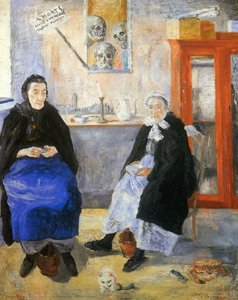 Les Poissardes Melancoliques — James Ensor, Symbolism