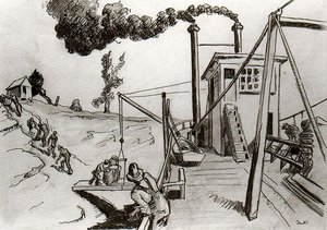 Loading Cotton Onto The Tennessee Belle — Thomas Hart Benton