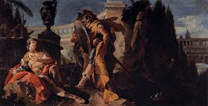 Rinaldo Observed By Carlo And Ubaldo — Giambattista Tiepolo