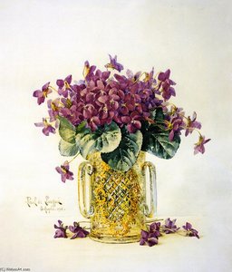 Violets — Raoul De Longpre