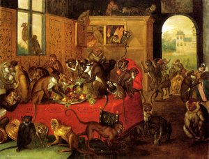 The monkeys' feast