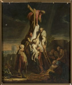 Descent From The Cross (matthew 27:58–59; Mark 15: 45–46; Luke 23:52–53; John 19:38) — Рембрандт