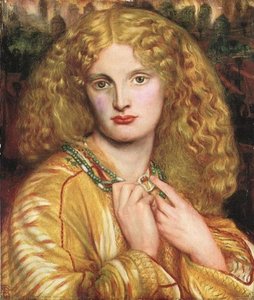 Helen Of Troy — Dante Gabriel Rossetti, Pre-raphaelite