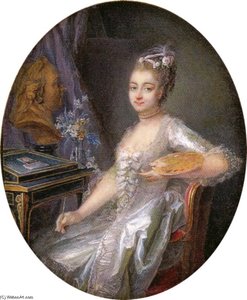 Self-portrait Of Miniaturist — Adélaide Labille Guiard