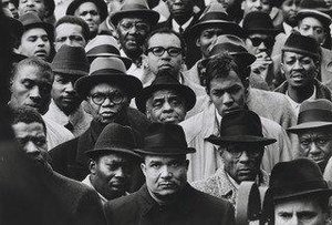 Black Muslim Rally, Harlem, New York — Gordon Parks