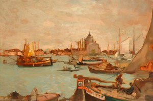 Evening In Venice — James Kerr Lawson, Impressionism