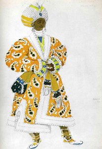Le Dieu Bleu A Young Rajah — Léon Bakst