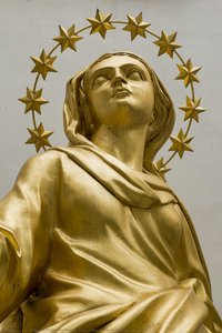 Copy Of The Statue Of The Madonnina — Fonderia Nolana Del Giudice
