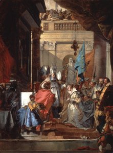 The Wedding Of Frederick Barbarossa To Beatrice Of Burgundy — Giandomenico Tiepolo