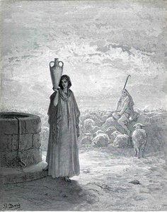 Jacob Keeping Laban's Flock — Paul Gustave Doré