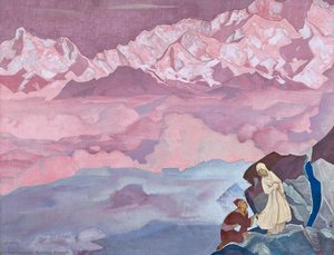 She Who Leads — Nicholas Roerich
