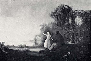 Uncle Tom And Little Eva, (painting) — Robert Seldon Duncanson