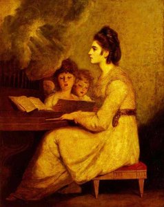 Elizabeth Linley, Mrs Richard Brinsley Sheridan As Saint Cecilia — Sir Joshua Reynolds
