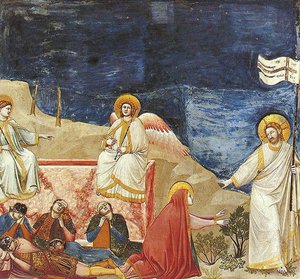 Scrovegni - [37] - Resurrection (noli Me Tangere) — Giotto Di Bondone