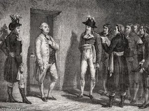 Joseph Garat Proclaims The Arrest Of King Louis Xvi