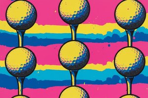Chromatic Fairway: Unique Edition — Jacques Villedieu, Pop Art