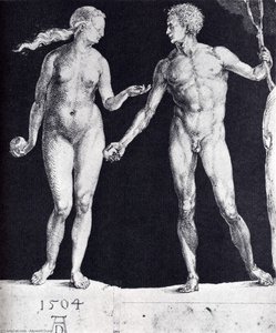 Idealistic Male And Female Figures — Albrecht Dürer, Mannerism