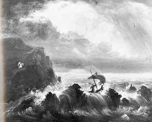 Study For The Voyage Of Life, Manhood1 — Thomas Cole