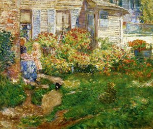 Ein Fischerhaus — Frederick Childe Hassam
