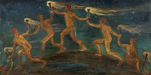 Race Of Hero Spirits Pass — Walter Crane