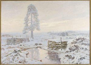 Winter Landscape — Józef Rapacki