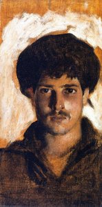 Head Of A Young Man (also Known As Portrait Of A Sailor) — John Singer Sargent, Impressionism