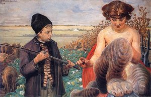 The Temptation Of Fortune — Jacek Malczewski