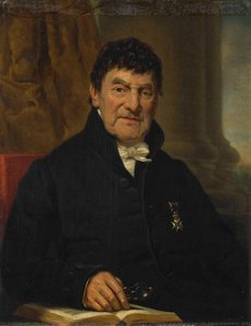 Dr Cornelis Hendrik à Roy (1751-1833), Physician and Biographer, Jan Adam Kruseman, 1833