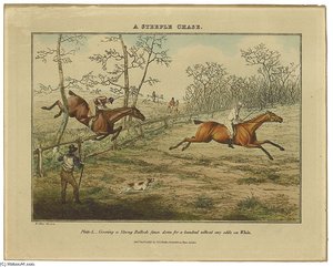 A Steeple Chase — Henry Thomas Alken