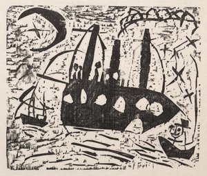 Happy Boat Ride — Lyonel Feininger
