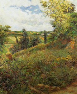 Gratte Roosters Path — Eugène Henri Paul Gauguin, Post-impressionism