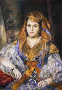 Madame Stora In Algerian Dress — Pierre-auguste Renoir, Impressionism