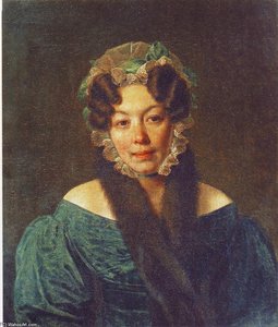 Portrait Of M. M. Philosophova — Alexei Venetsianov