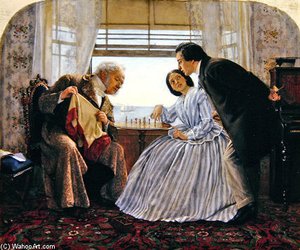 The Chess Players — Joseph Clark