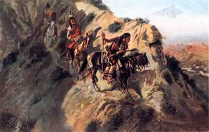 Scouting The Enemy — Charles Marion Russell
