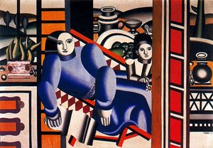 The Women And Children — Fernand Léger, Cubist Style