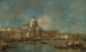 Santa Maria Della Salute — Francesco Lazzaro Guardi