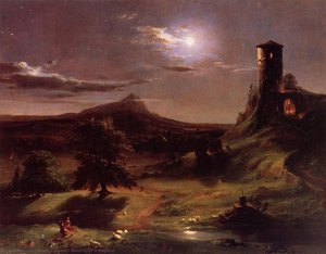 Moonlight In Virginia — George Innes, Tonalism