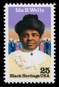 25c Ida B. Wells Stamp — United States Postal Service