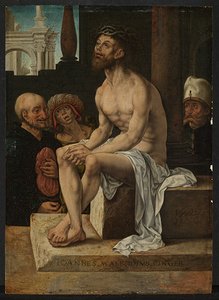 Christus Rust Na De Geseling — Jan Gossaert