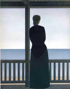 Woman by the Sea