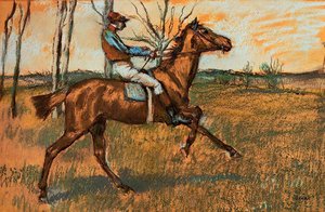 El Jinete — Hilaire-germain-edgar Degas