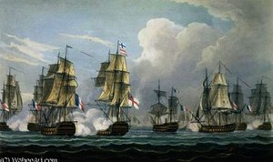 Sir Richard Strachan's Action After The Battle — Thomas Whitcombe