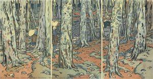 Washing Place Under The Woods In Loguiviy — Georges Henri Rivière