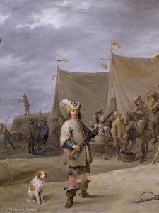 Soldier — David Teniers The Elder