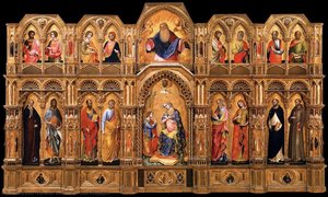 Lion Polyptych — Lorenzo Veneziano, Gothic Revival