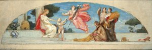 Study For Mural, Union Trust Company Building, The Sources Of Wealth — Kenyon Cox